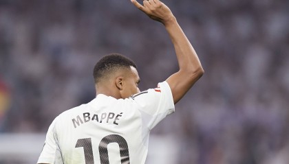 体育赛事-姆巴佩上赛季至今斩获24粒运动战进球，领跑五大联赛射手榜